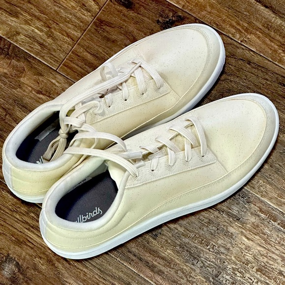 Allbirds Cream Sneakers Size 10 - Picture 2 of 6